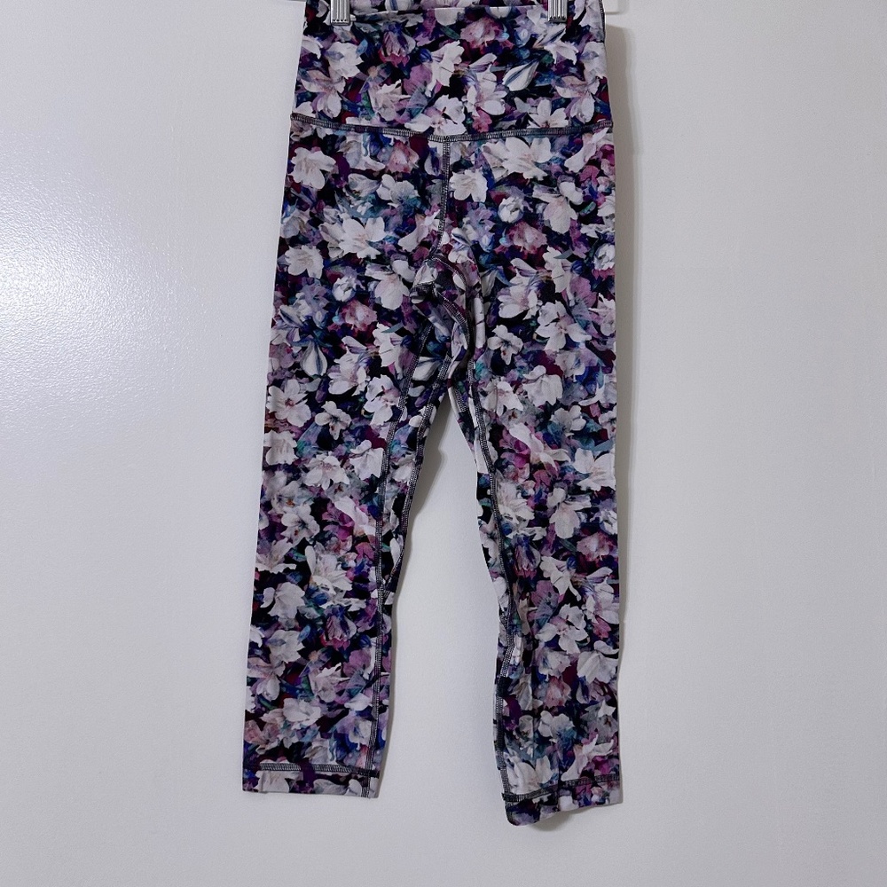 Lululemon Align Pants | Floral Cropped